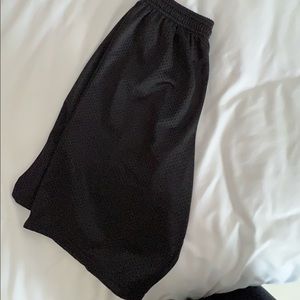 Baggy athletic shorts